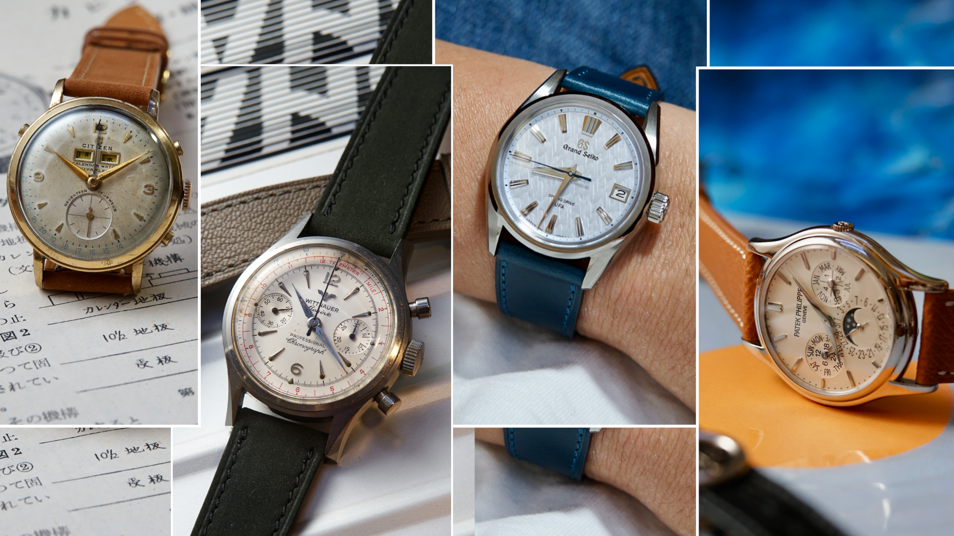 Beautiful Color Combination Genuine Leather Watch The Ultimate Guide to Watch Strap Combinations: Colors  main image 3