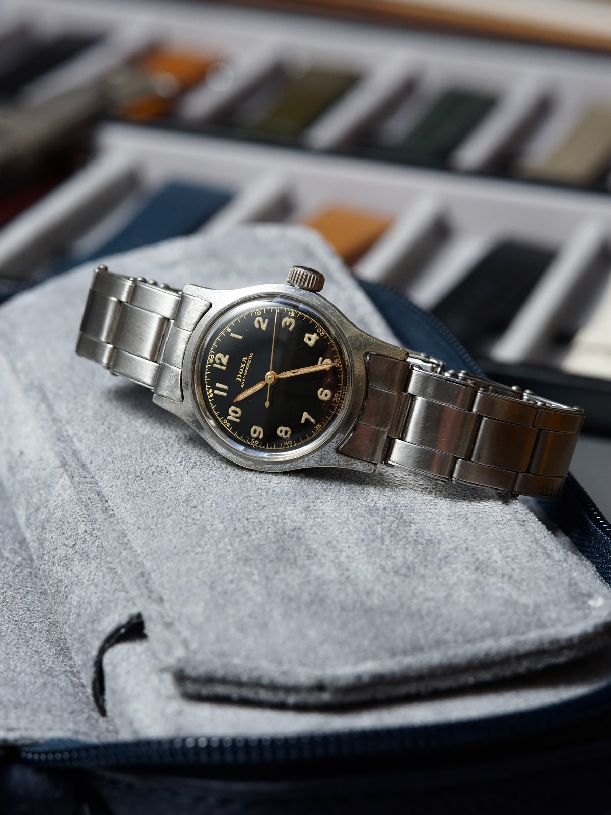 1940s Doxa 565 Gilt Dial | FB François Borgel case