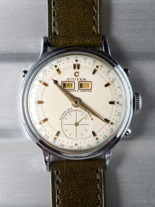 1950s Citizen Triple Calendar Watch | Ref. 1505 (2nd Series)