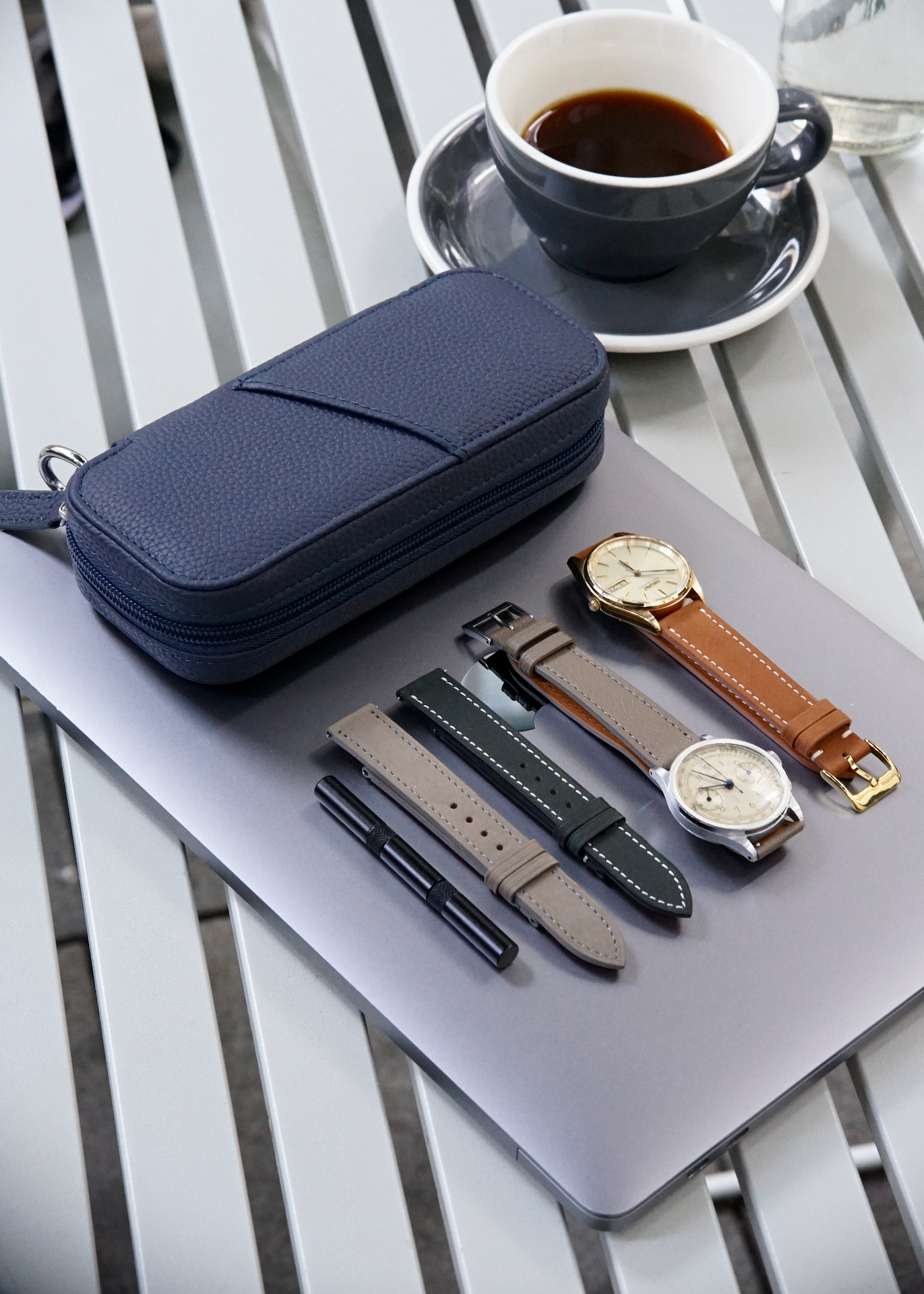 Slim Watch Travel Case (2 Watch Slots)