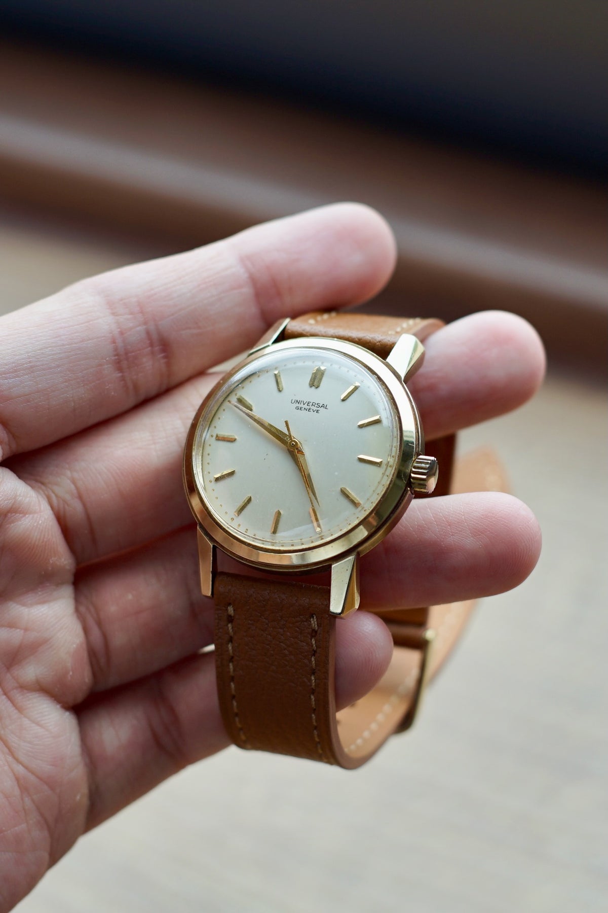 Universal Geneve Calatrava 14k Gold Ref. 50617