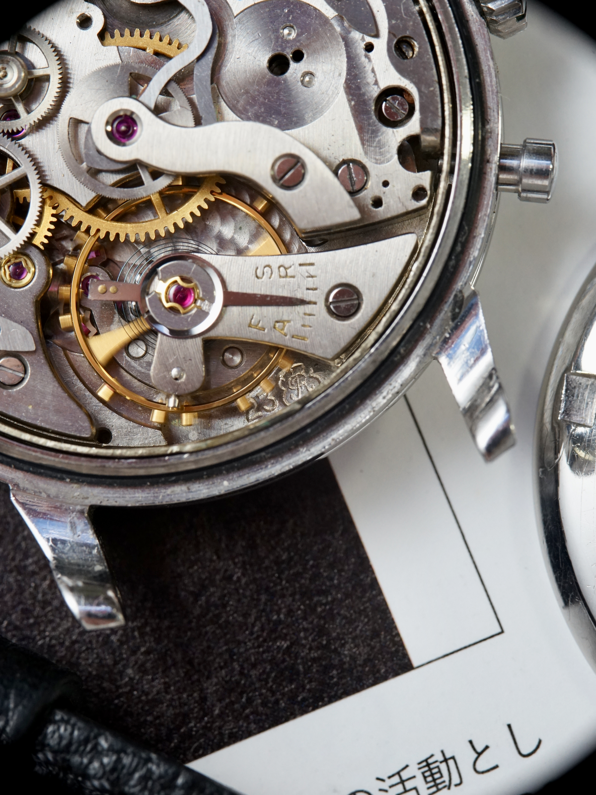 1960s Doxa Sfygmos Pulsometer Monopusher Chronograph | Valjoux 23