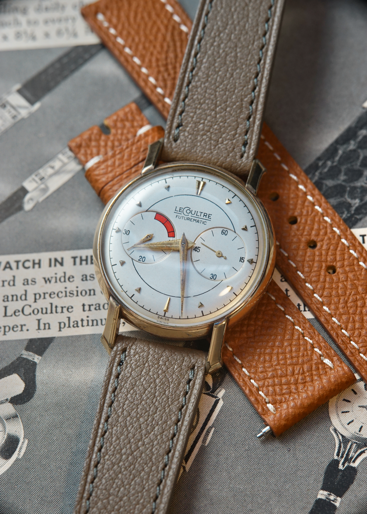 1950s Jaeger LeCoultre Futurematic E501 | Cal. 497 Bumper Movement