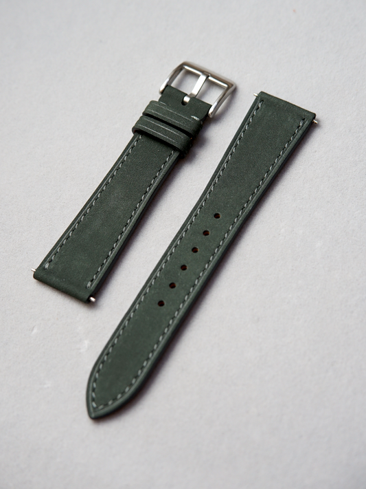Nubuck / Black / Grey Stitching