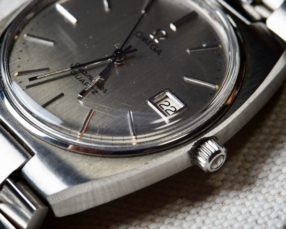 1960s Omega Seamaster Quartz ST 396.0852 in Stainless Steel