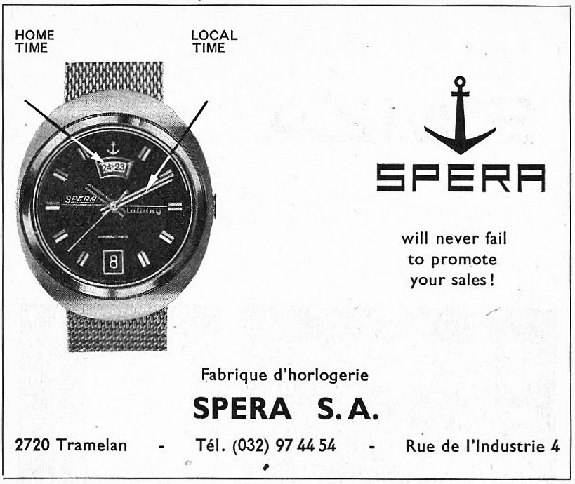 1972 Spera Holiday Super-Automatic
