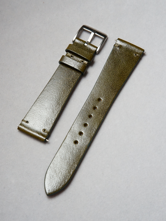 Two-Stitch Italico / Muschio Forest Green / Tonal Stitching
