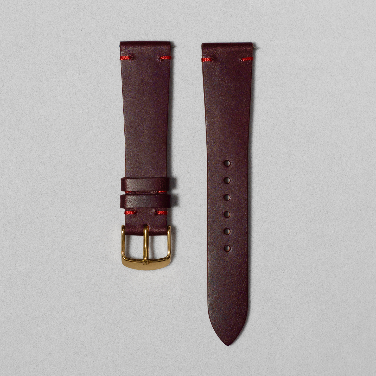 two-stitch-burgundy-red-buttero-watch-straps-quick-release-spring-bar-16mm-17mm-18mm-19mm-20m