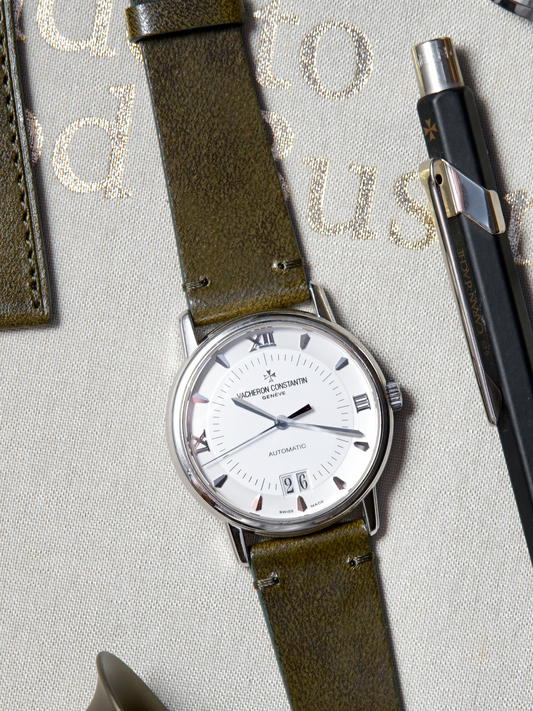 Two-Stitch Italico / Muschio Forest Green / Tonal Stitching