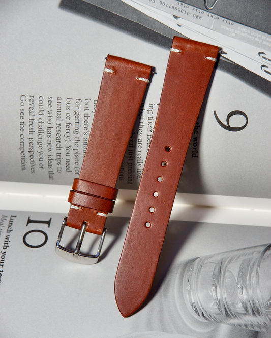 two-stitch-saddle-brown-buttero-watch-straps-quick-release