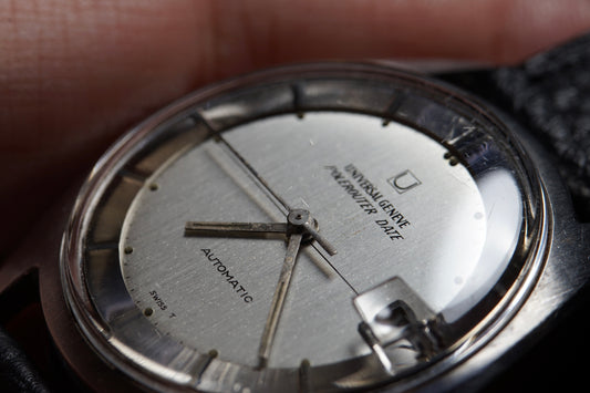 Universal Geneve Polerouter Date 869119-02 Crystal