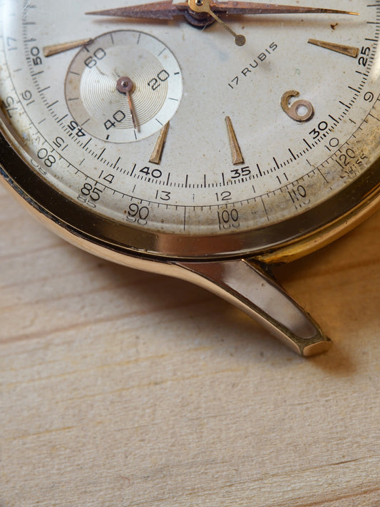 1950s Vetta Chronograph | Vetta 130, Valjoux 23
