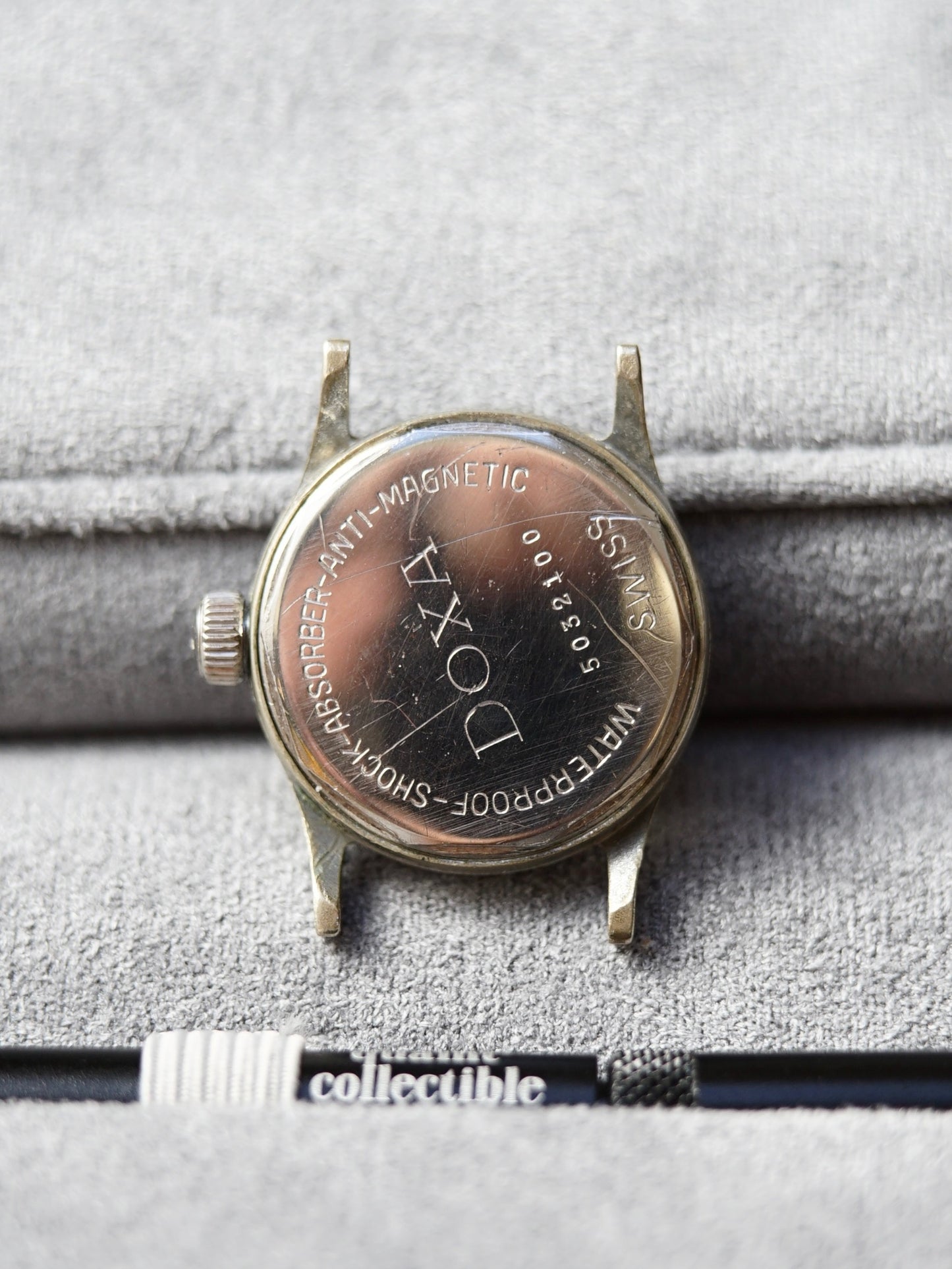 1940s Doxa 565 Gilt Dial | FB François Borgel case