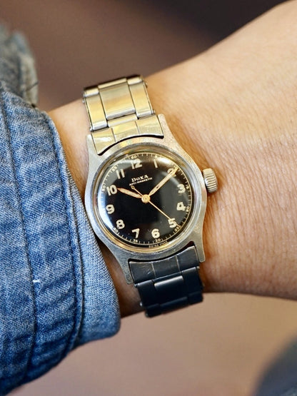 1940s Doxa 565 Gilt Dial | FB François Borgel case