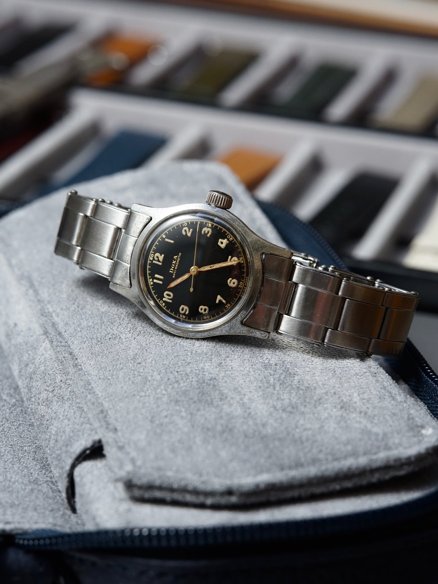 1940s Doxa 565 Gilt Dial | FB François Borgel case