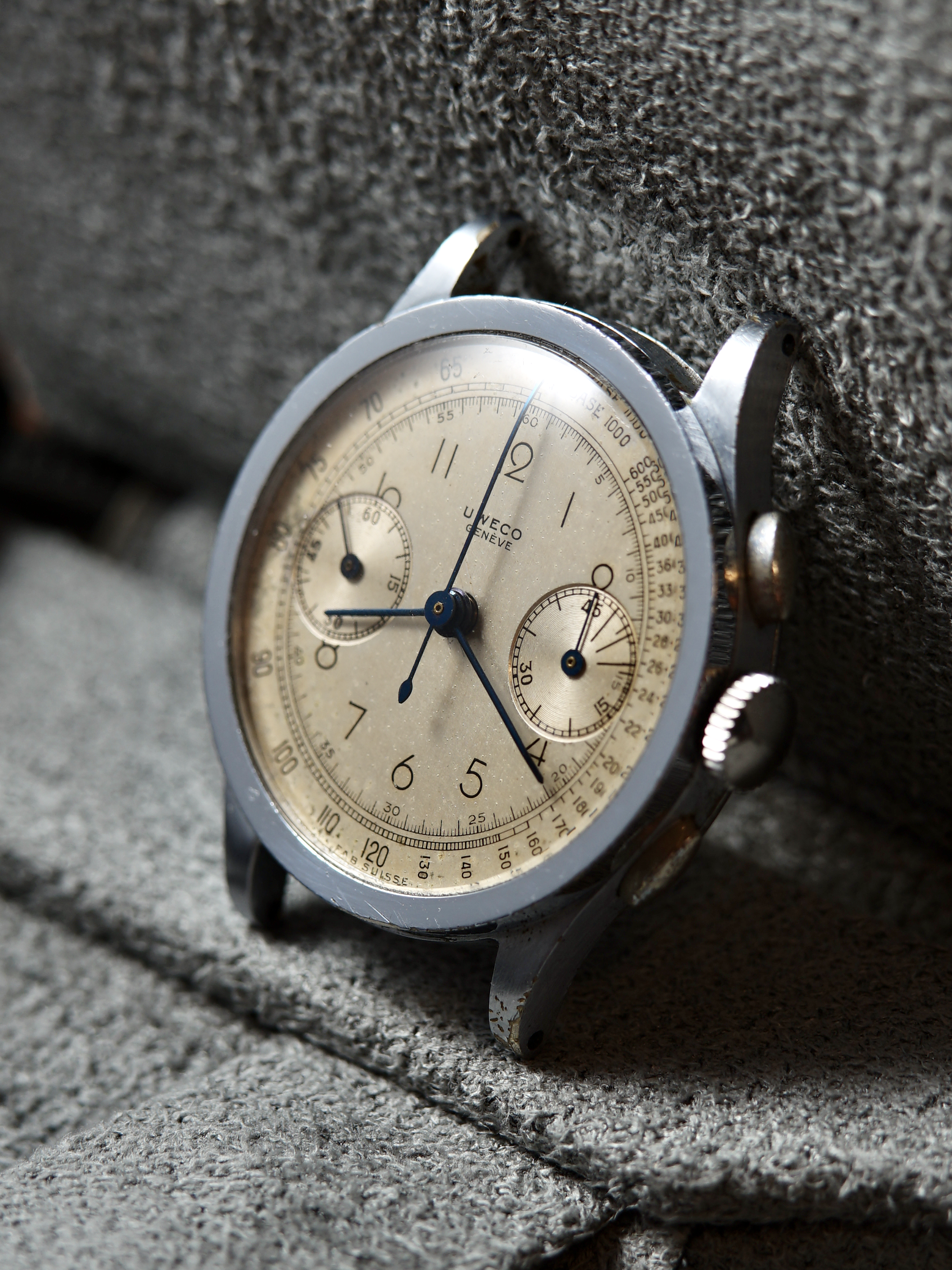 1940s Universal Geneve UWECO Genève Bi-Compax Chronograph | Ref