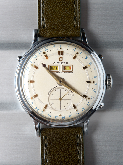 1950s Citizen Triple Calendar Watch | Ref. 1505 (2nd Series)