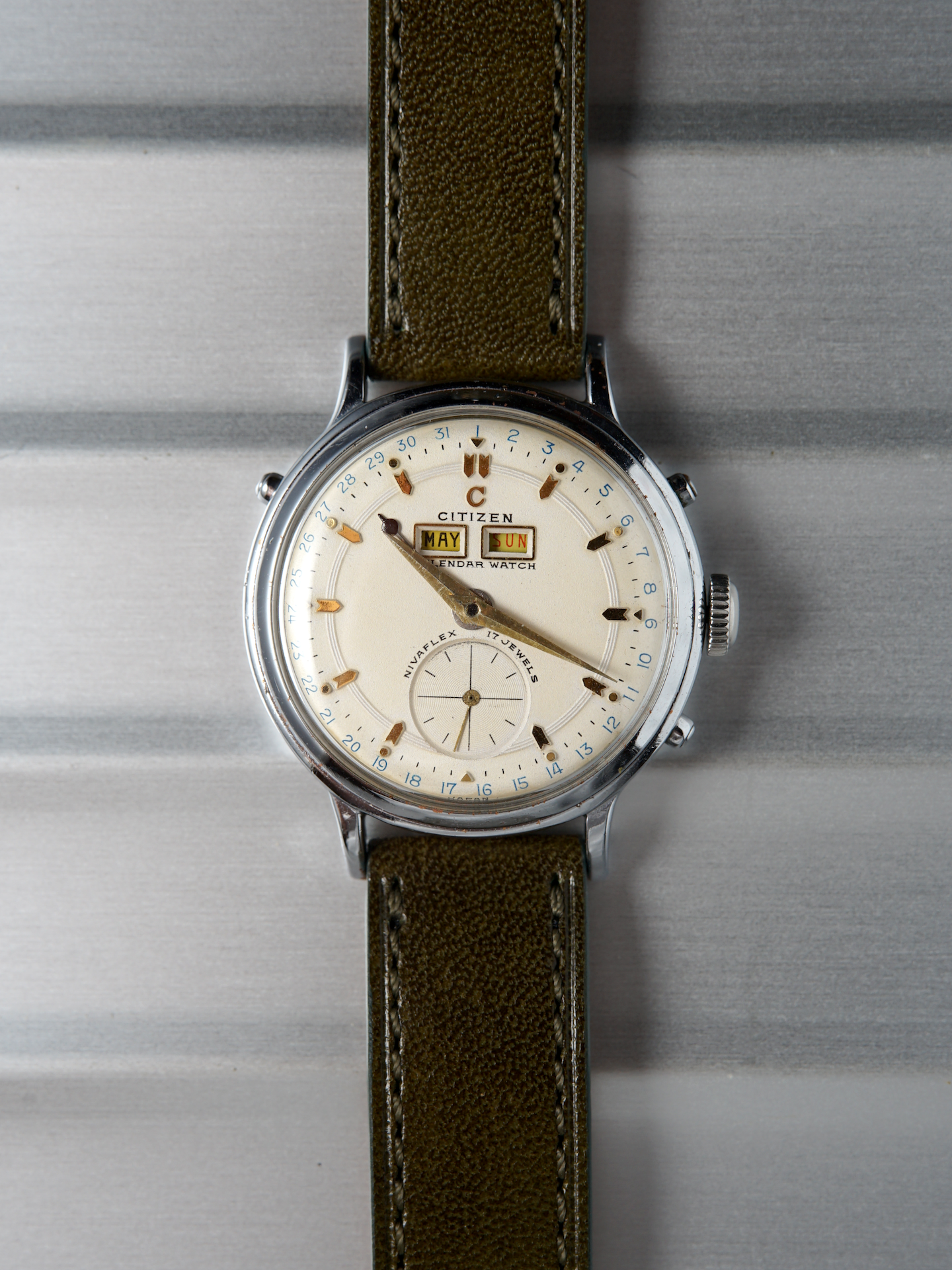 1950s Citizen Triple Calendar Watch | Ref. 1505 (2nd Series)