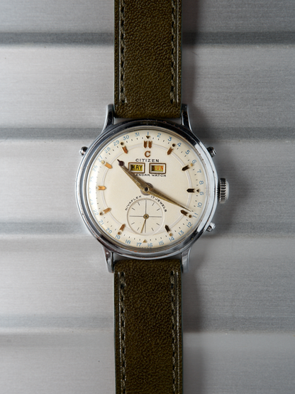 1950s Citizen Triple Calendar Watch | Ref. 1505 (2nd Series)