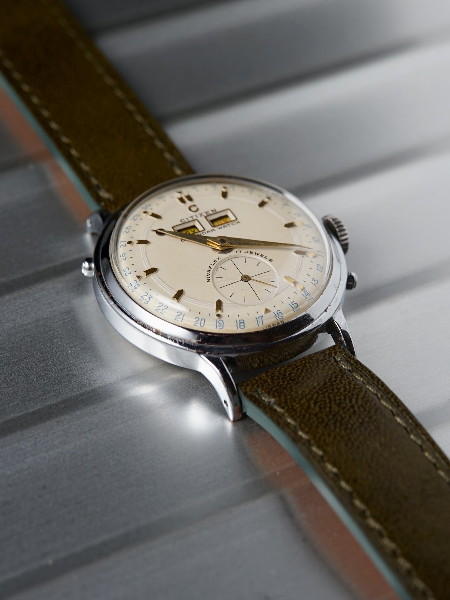 1950s Citizen Triple Calendar Watch | Ref. 1505 (2nd Series)