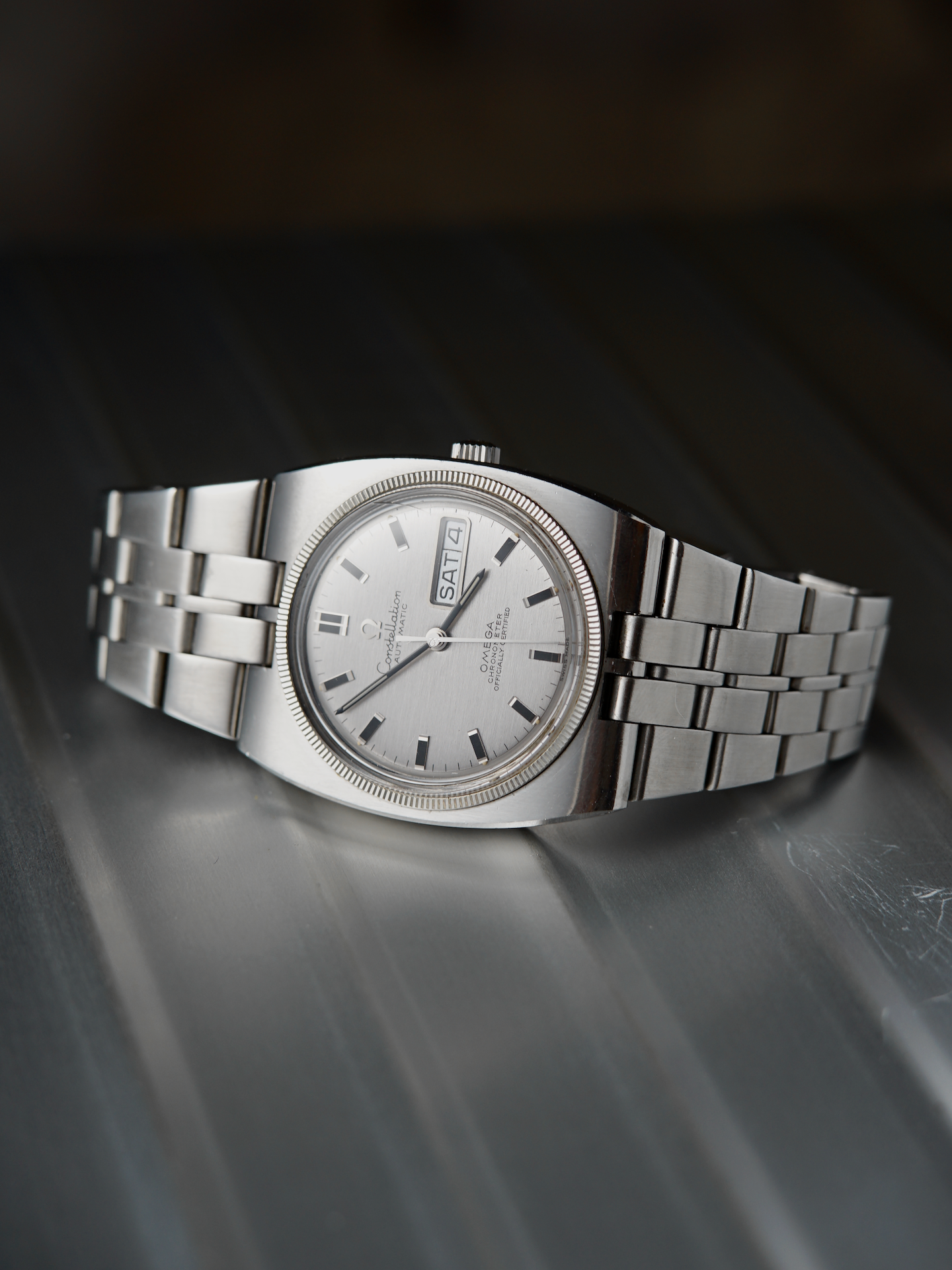 1970s Omega Constellation Day-Date "TV" Case | ST 368.0845