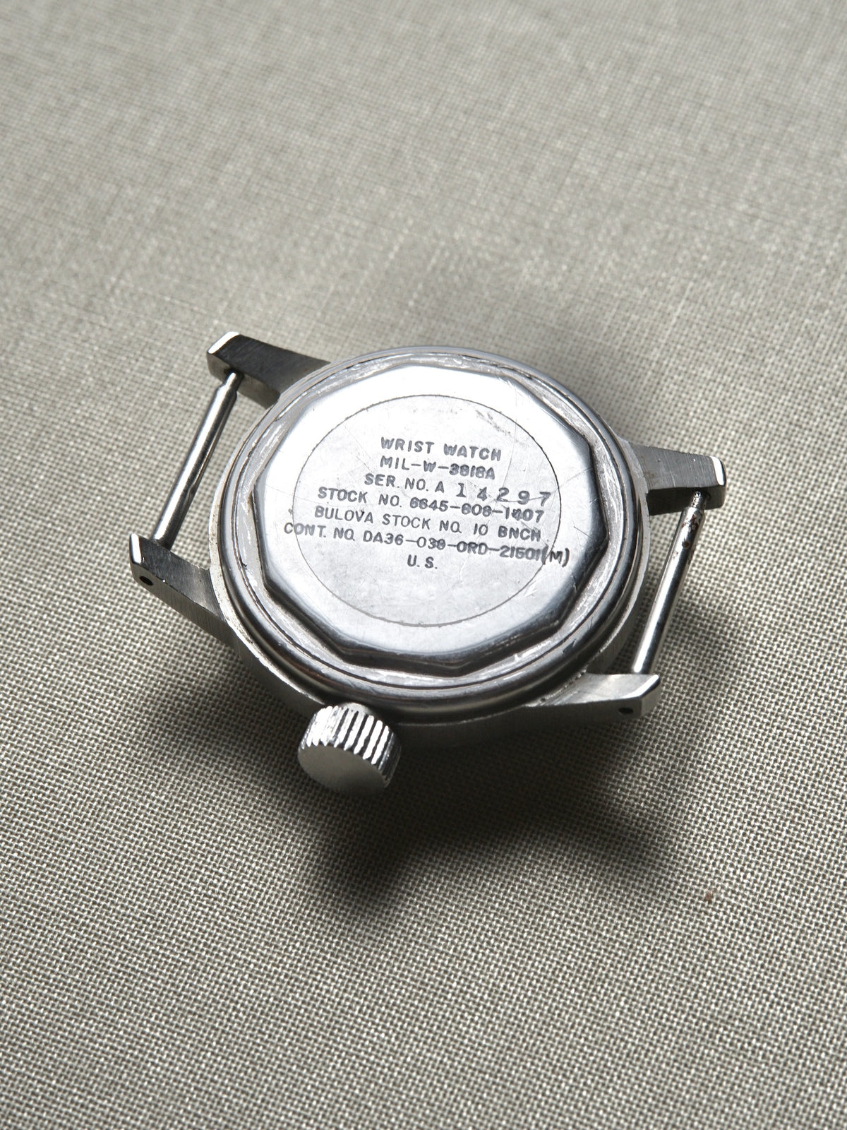 1960s Bulova MIL-W-3818A | U.S. Military Issued