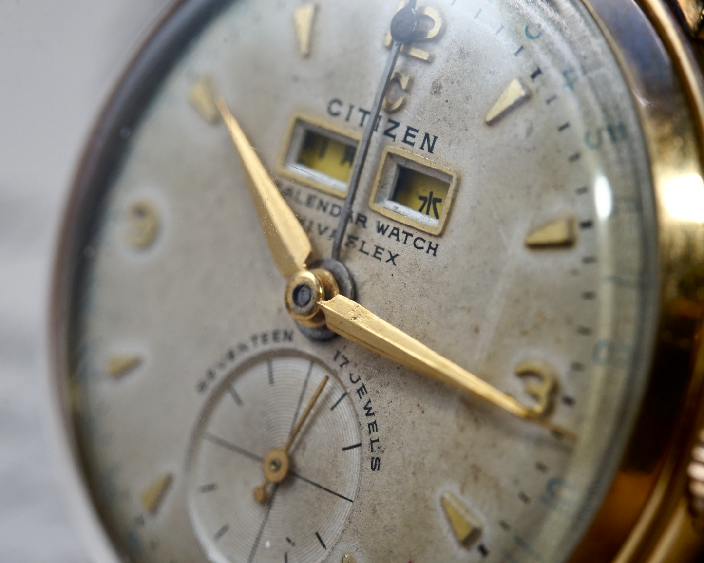 1950s Citizen Triple Calendar Watch | Ref. 1505 (Late Series)
