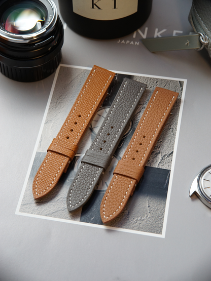 17 mm Multi-Colour Leather Strap | Set of Three