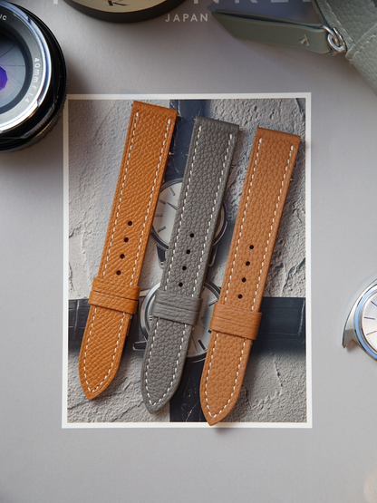 17 mm Multi-Colour Leather Strap | Set of Three