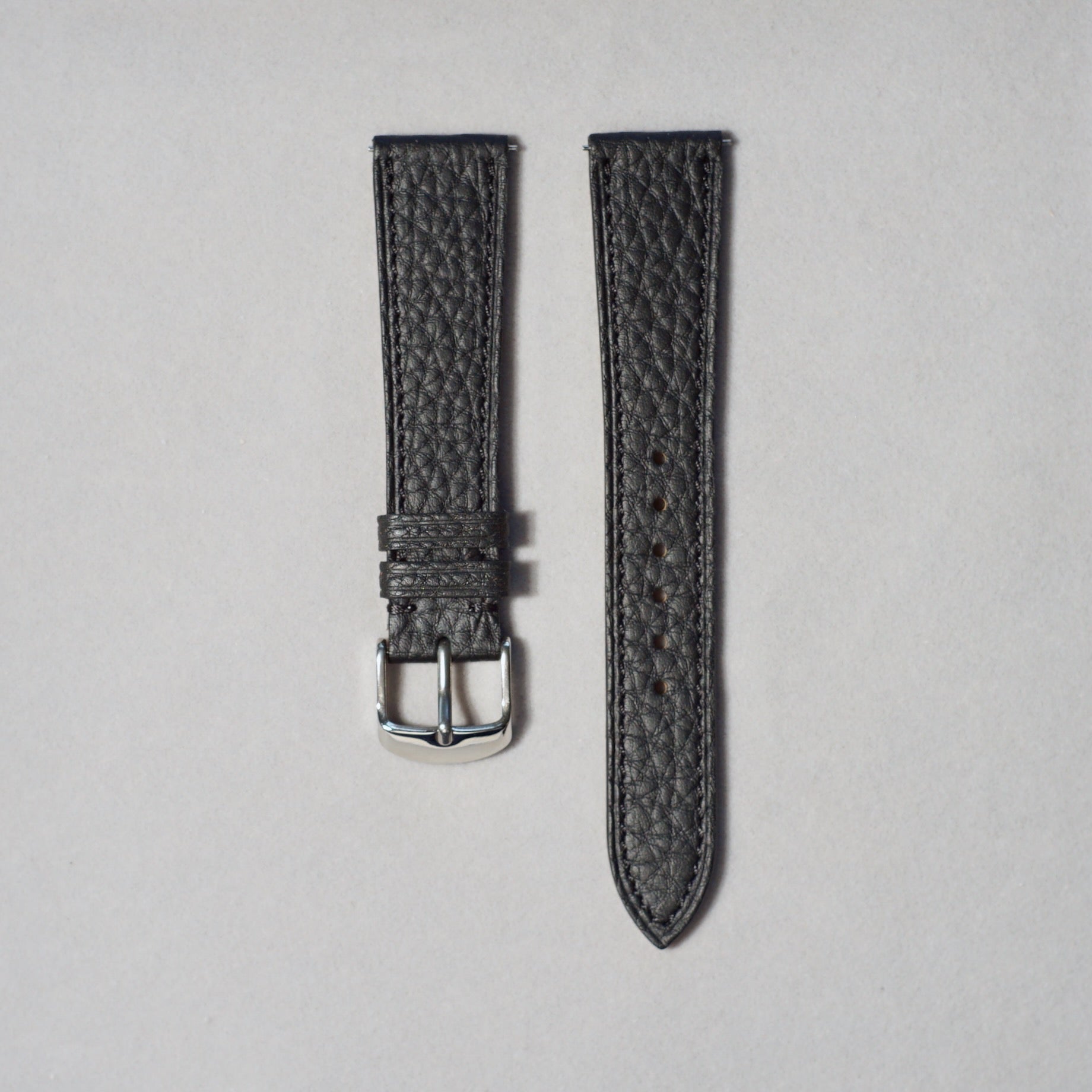 Togo Leather Strap, 17-20mm