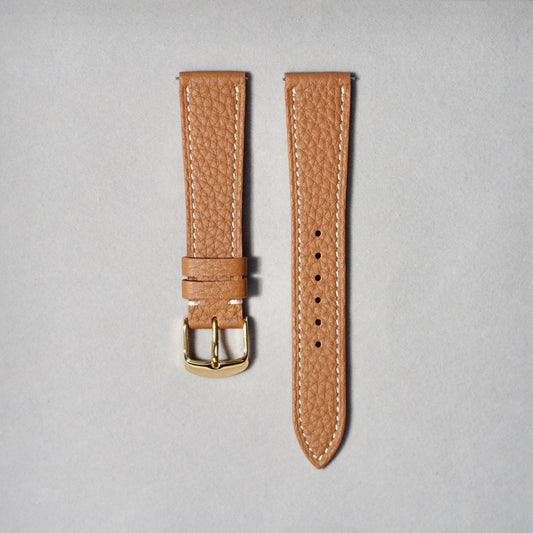 Brown Togo Strap, 17-20 mm