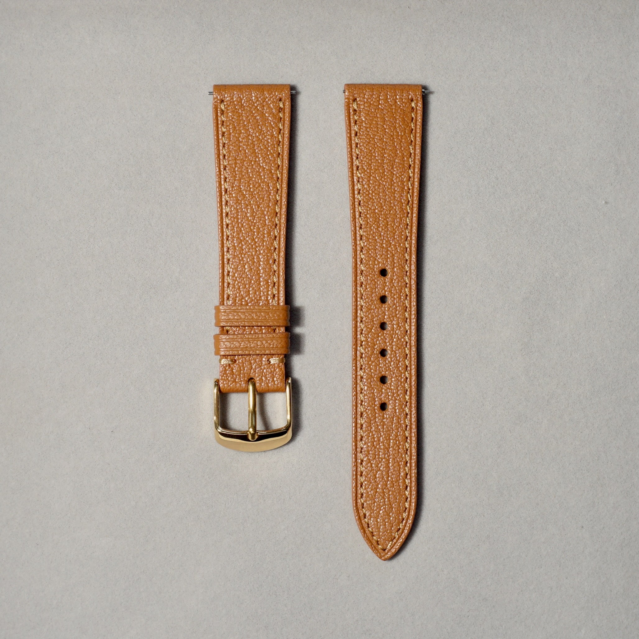 Alran Brown Leather Strap, Goat Brown Leather Strap Watch, Leather Strap Band 2024 16mm 18mm 19mm 20mm 21mm