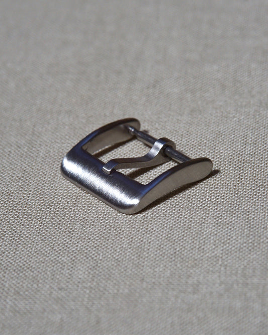 Q&C Basic Pin Buckle, Brushed Finish
