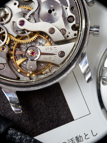 1960s Doxa Sfygmos Pulsometer Monopusher Chronograph | Valjoux 23