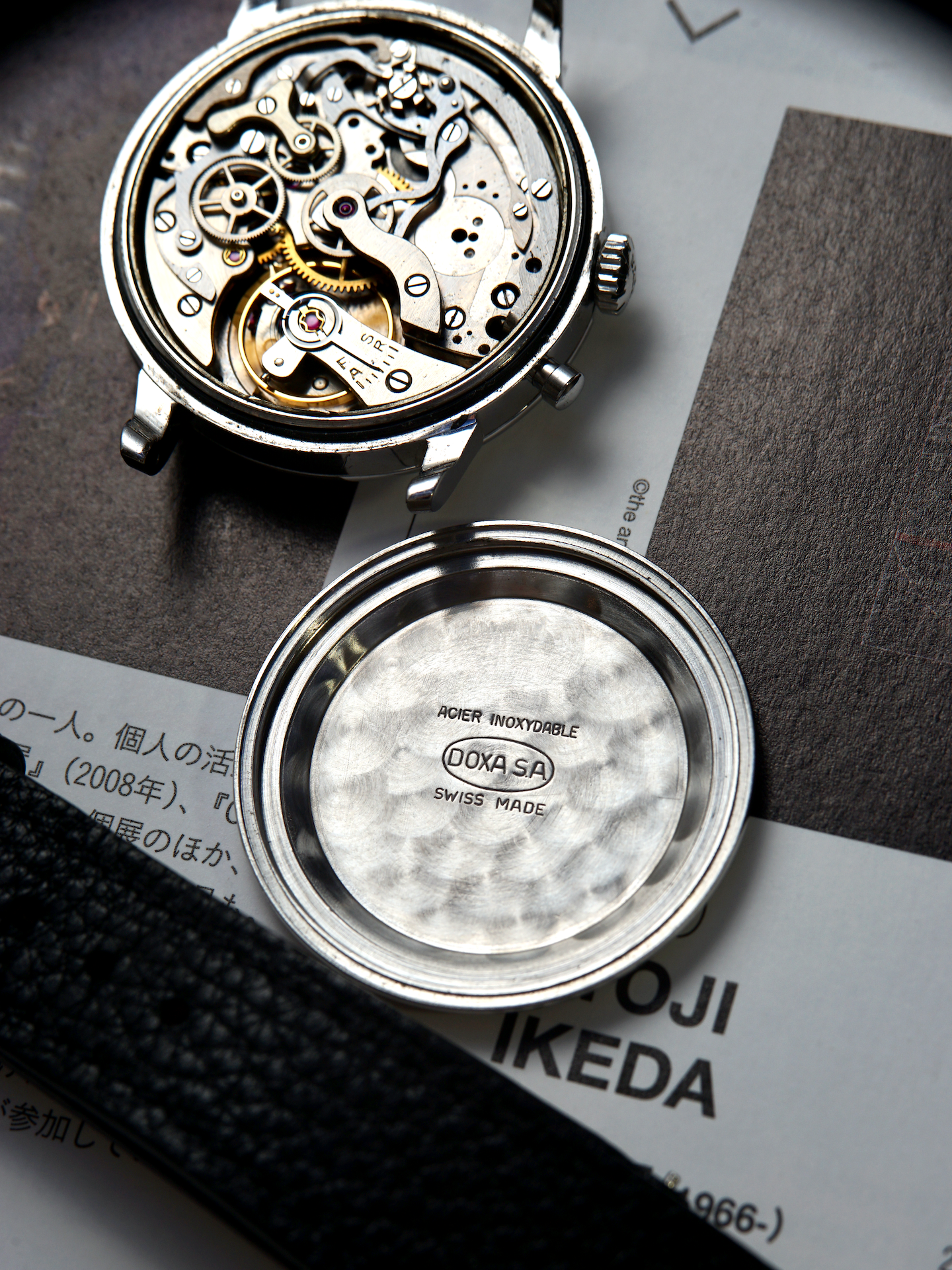 1960s Doxa Sfygmos Pulsometer Monopusher Chronograph | Valjoux 23