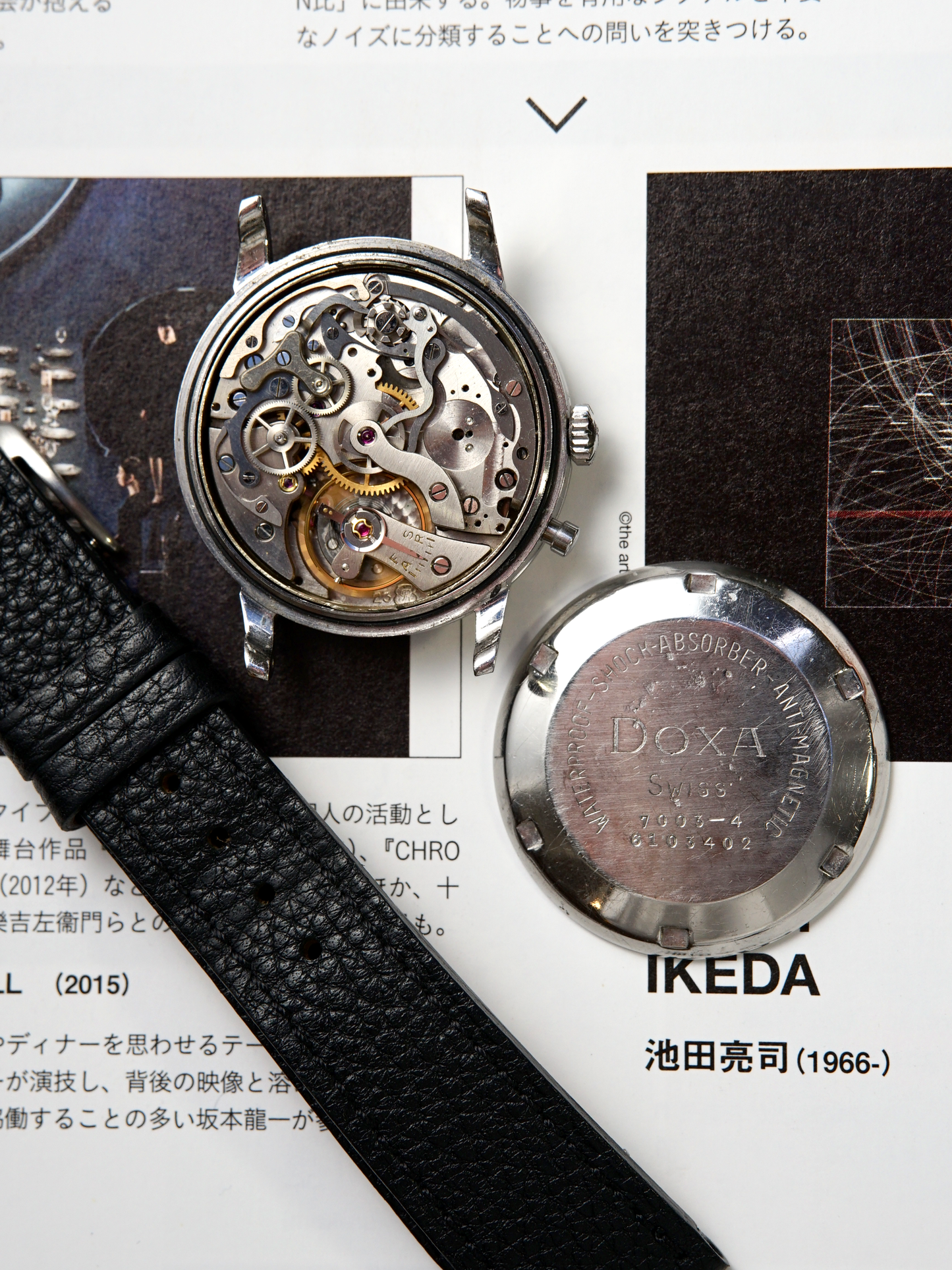 1960s Doxa Sfygmos Pulsometer Monopusher Chronograph | Valjoux 23