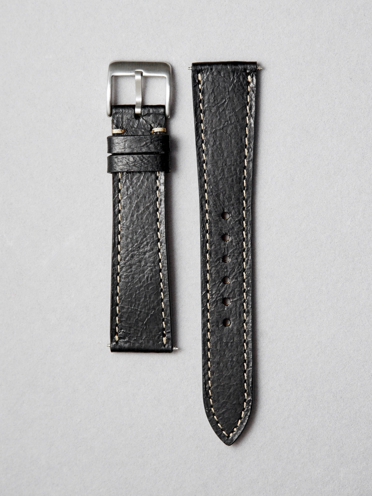 Full-Stitch Japanese Pigskin/ KURO Black