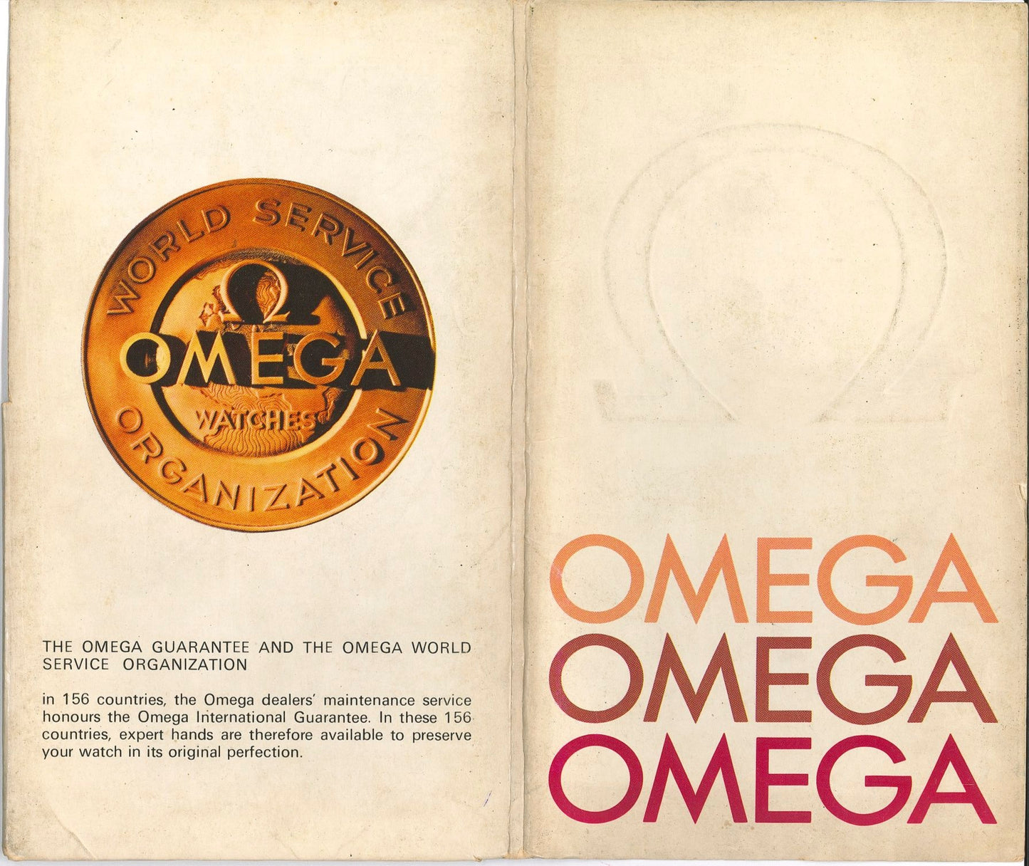 A Very Rare 1980s Omega Product Postcards (26 Postcards)