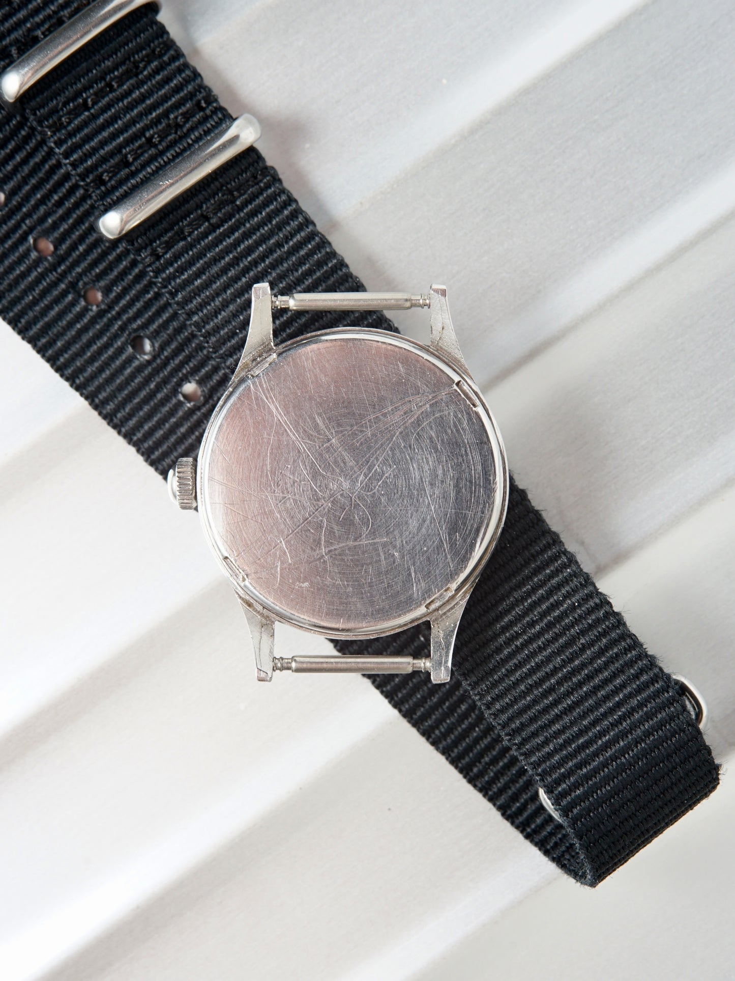 1940s Glycine Bienne-Geneve Field Watch | Cal. 72, 565-style case