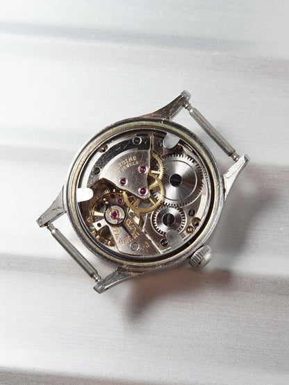 1940s Glycine Bienne-Geneve Field Watch | Cal. 72, 565-style case