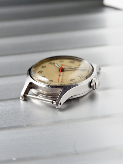 1940s Glycine Bienne-Geneve Field Watch | Cal. 72, 565-style case