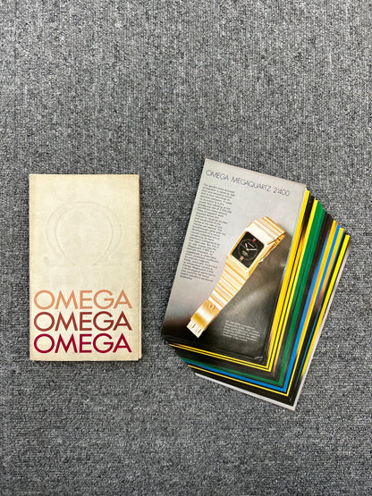 A Very Rare 1980s Omega Product Postcards (26 Postcards)