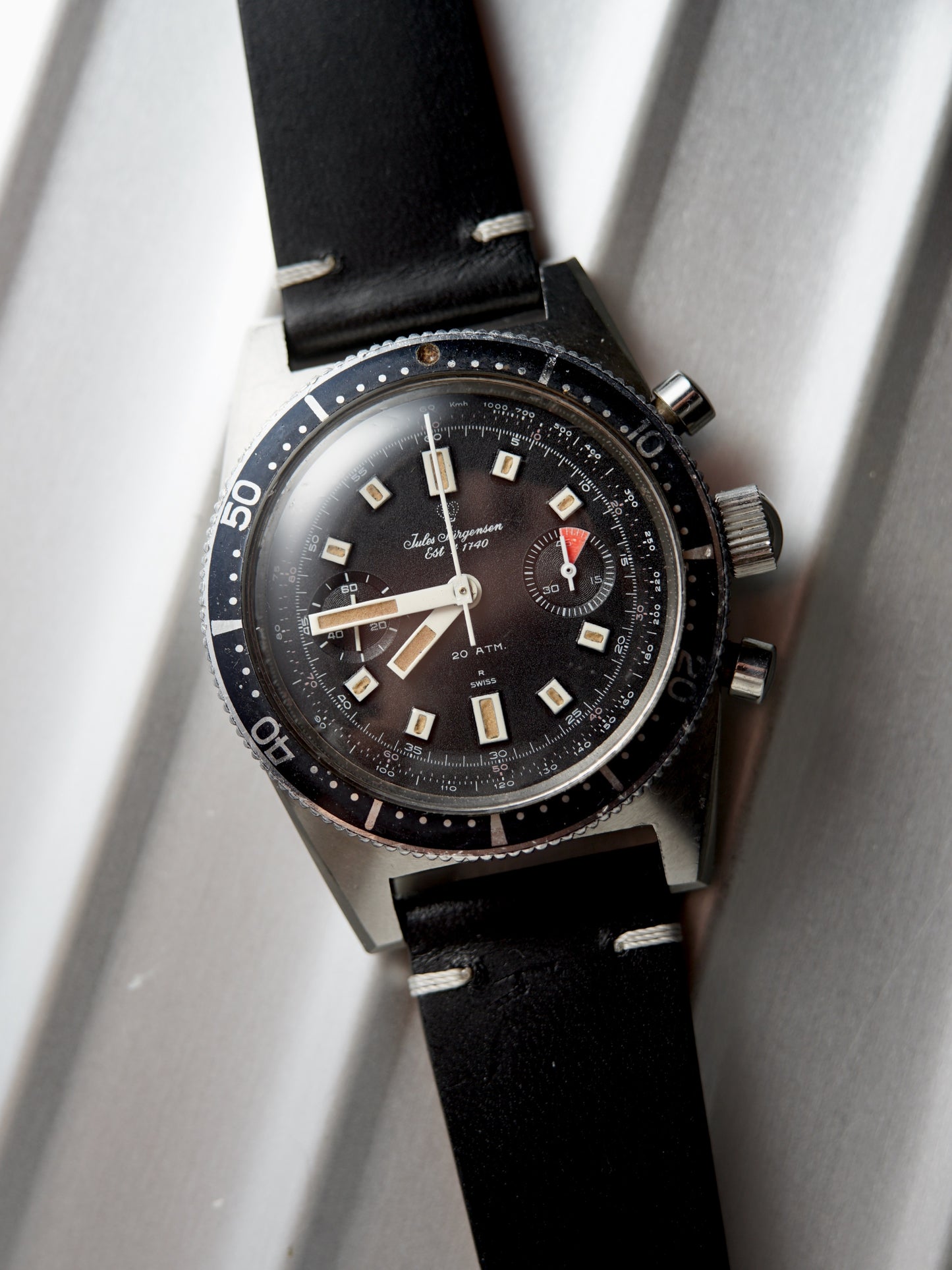 1960s Jules Jurgensen Diver's Chronograph | Landeron-248