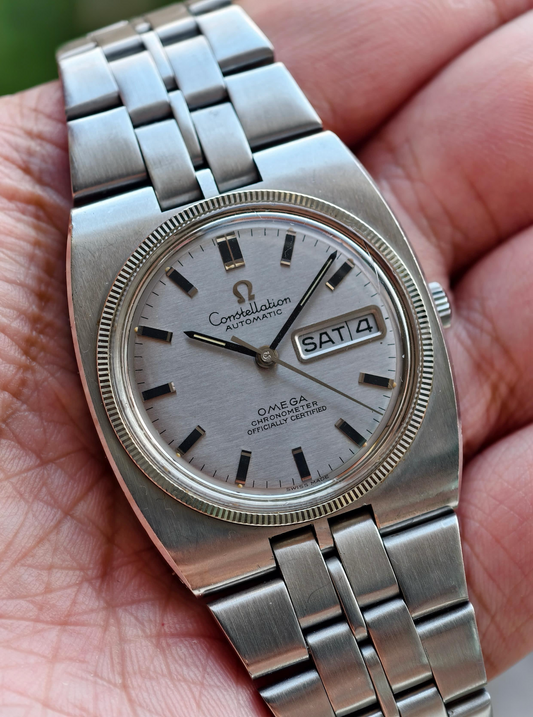 1970s Omega Constellation Day-Date "TV" Case | Cal. 751