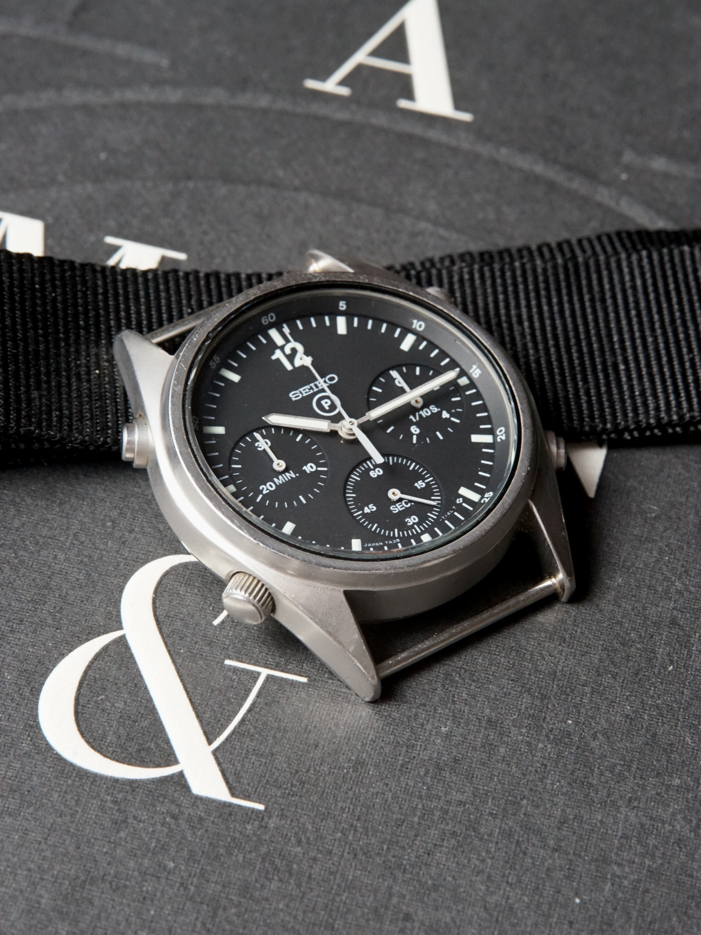 1980s Seiko 7A28-7120 Chronograph | Gen 1, RAF-issued