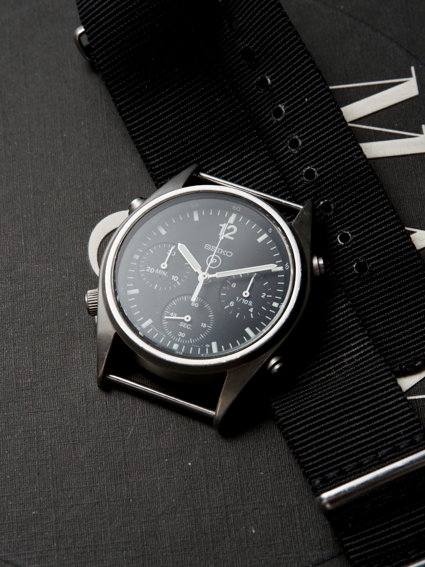 1980s Seiko 7A28-7120 Chronograph | Gen 1, RAF-issued