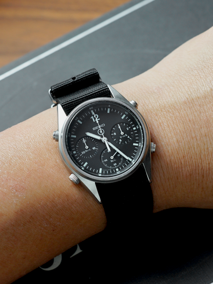 1980s Seiko 7A28-7120 Chronograph | Gen 1, RAF-issued