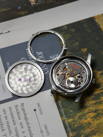 1960s Seiko Cronos Water Proof 50M | J13046, Sea Horse Caseback