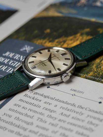 1960s Seiko Cronos Water Proof 50M | J13046, Sea Horse Caseback