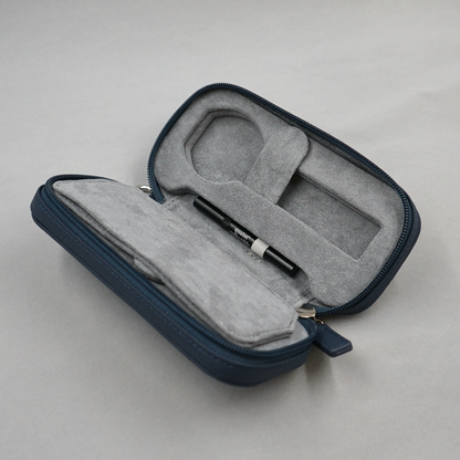 Slim Watch Travel Case / Navy Blue